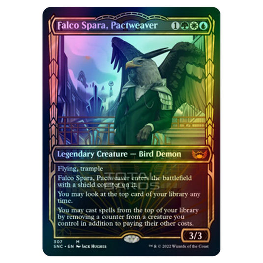 Magic The Gathering - Streets of New Capenna - Falco Spara, Pactweaver - 307/281 (Foil)