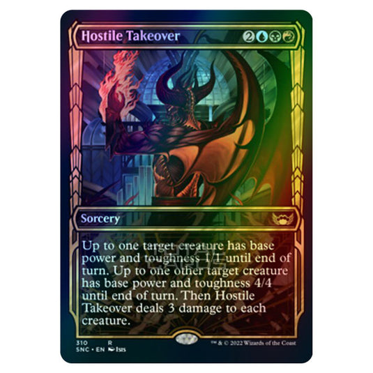 Magic The Gathering - Streets of New Capenna - Hostile Takeover - 310/281 (Foil)