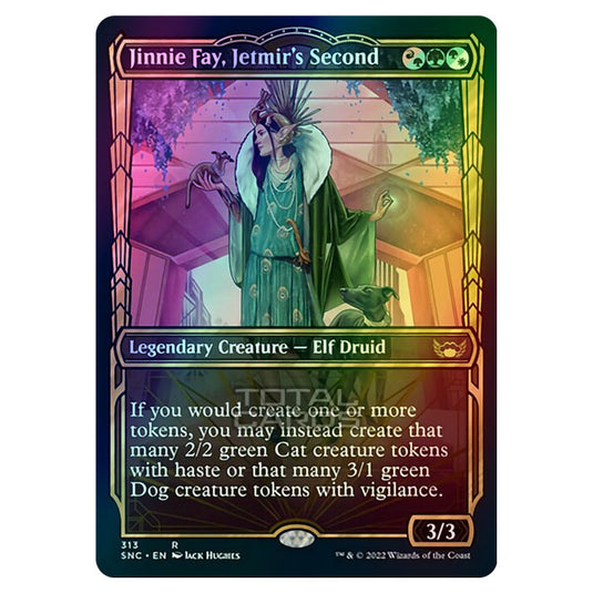 Magic The Gathering - Streets of New Capenna - Jinnie Fay, Jetmir's Second - 313/281 (Foil)