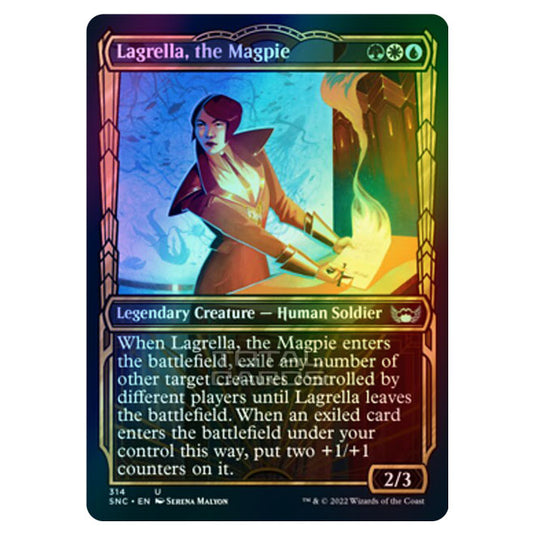 Magic The Gathering - Streets of New Capenna - Lagrella, the Magpie - 314/281 (Foil)