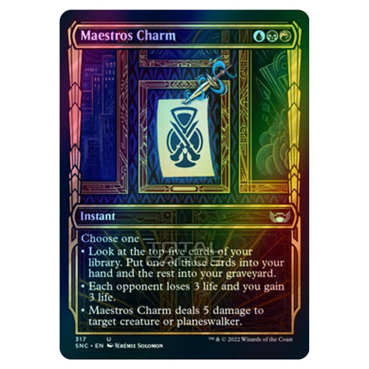 Magic The Gathering - Streets of New Capenna - Maestros Charm - 317/281 (Foil)