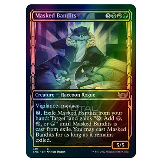 Magic The Gathering - Streets of New Capenna - Masked Bandits - 319/281 (Foil)