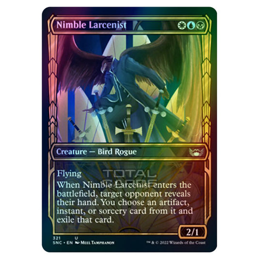 Magic The Gathering - Streets of New Capenna - Nimble Larcenist - 321/281 (Foil)