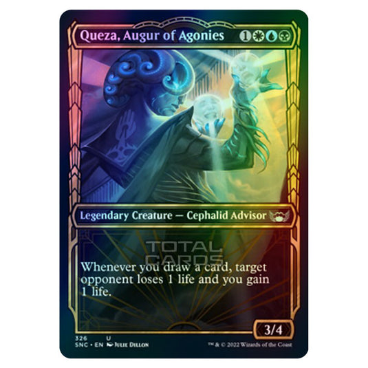 Magic The Gathering - Streets of New Capenna - Queza, Augur of Agonies - 326/281 (Foil)