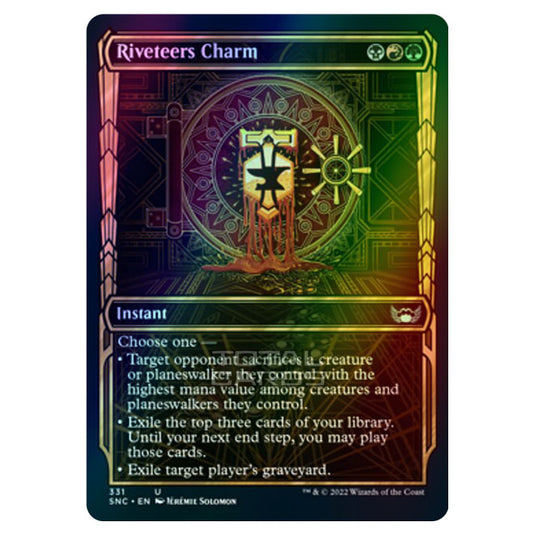 Magic The Gathering - Streets of New Capenna - Riveteers Charm - 331/281 (Foil)