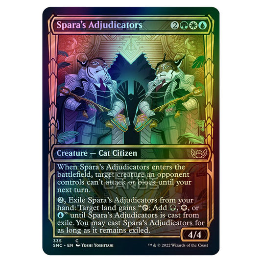 Magic The Gathering - Streets of New Capenna - Spara's Adjudicators - 335/281 (Foil)