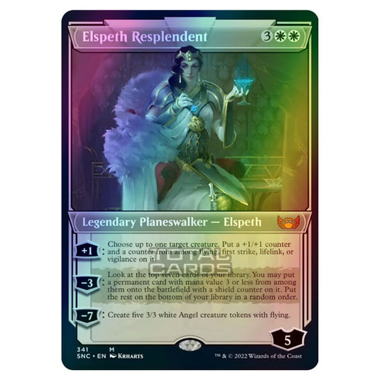 Magic The Gathering - Streets of New Capenna - Elspeth Resplendent - 341/281 (Foil)