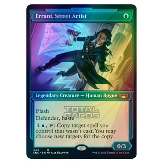 Magic The Gathering - Streets of New Capenna - Errant, Street Artist - 344/281 (Foil)