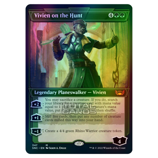 Magic The Gathering - Streets of New Capenna - Vivien on the Hunt - 347/281 (Foil)