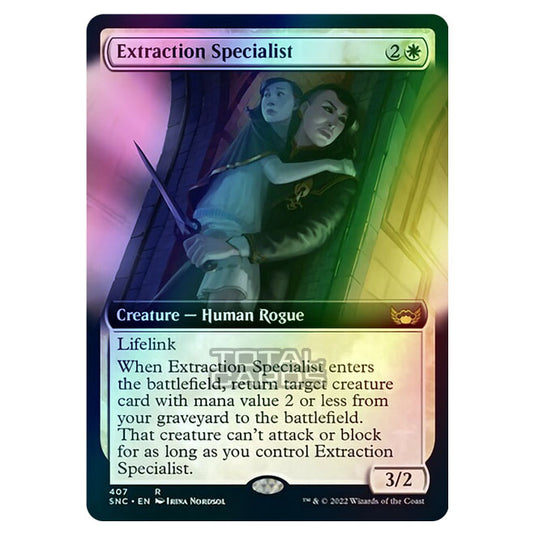 Magic The Gathering - Streets of New Capenna - Extraction Specialist - 407/281 (Foil)