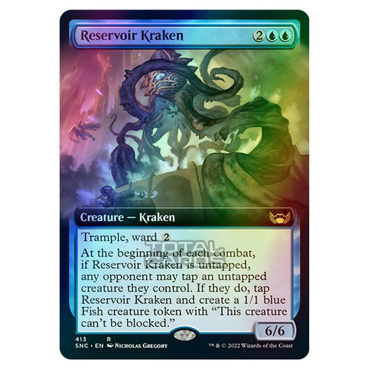 Magic The Gathering - Streets of New Capenna - Reservoir Kraken - 413/ Magic The Gathering - Streets of New Capenna - Reservoir Kraken - 413/