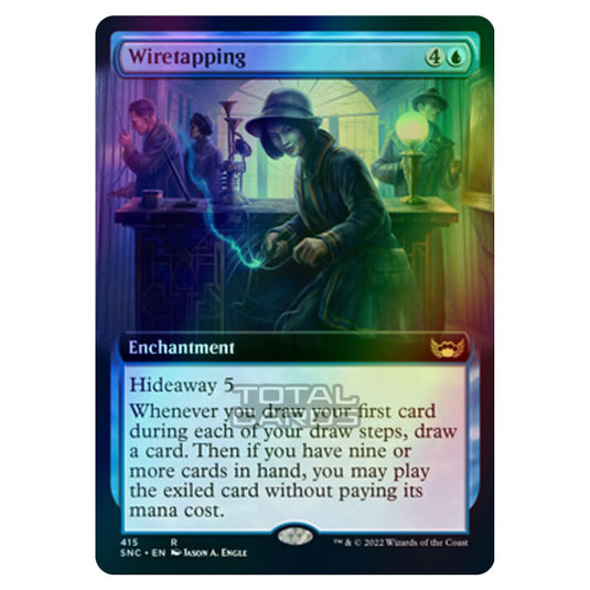 Magic The Gathering - Streets of New Capenna - Wiretapping - 415/281 (Foil)