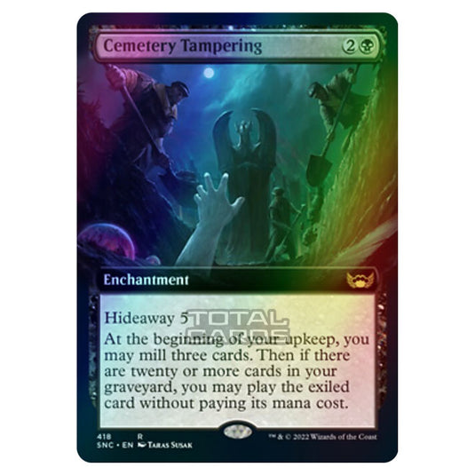 Magic The Gathering - Streets of New Capenna - Cemetery Tampering - 418/281 (Foil)
