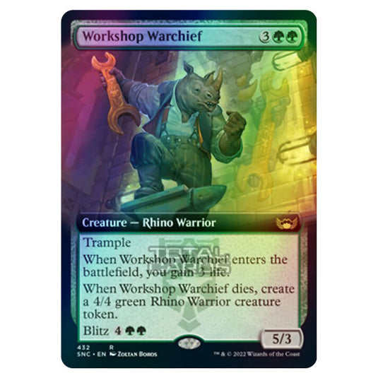 Magic The Gathering - Streets of New Capenna - Workshop Warchief - 432/281 (Foil)