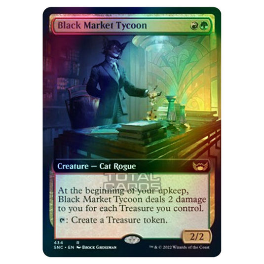 Magic The Gathering - Streets of New Capenna - Black Market Tycoon - 434/281 (Foil)
