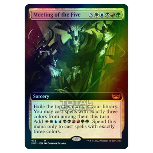 Magic The Gathering - Streets of New Capenna - Meeting of the Five - 436/281 (Foil)