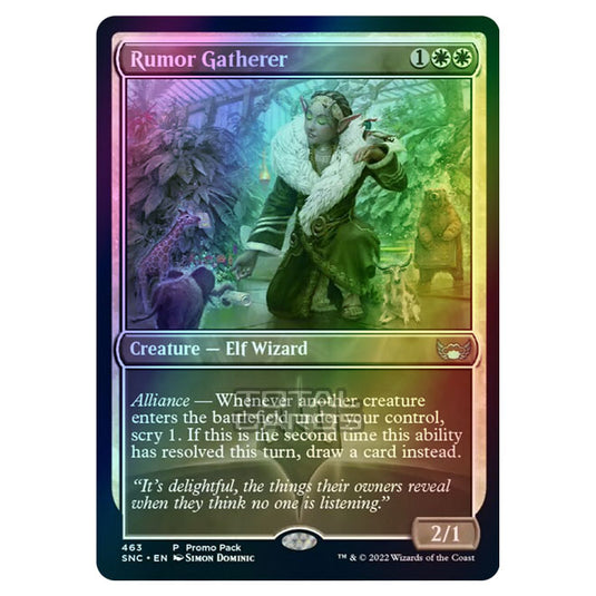 Magic The Gathering - Streets of New Capenna - Rumor Gatherer - 463/281 (Foil)