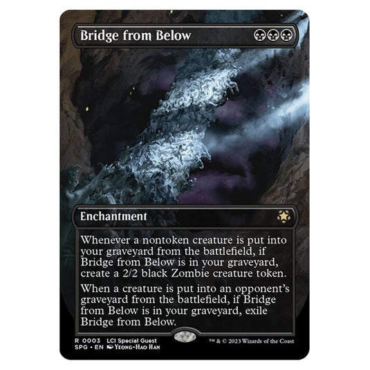 Bridge from Below 0003 card from the Magic The Gathering set The Lost Caverns of Ixalan - Special Guests