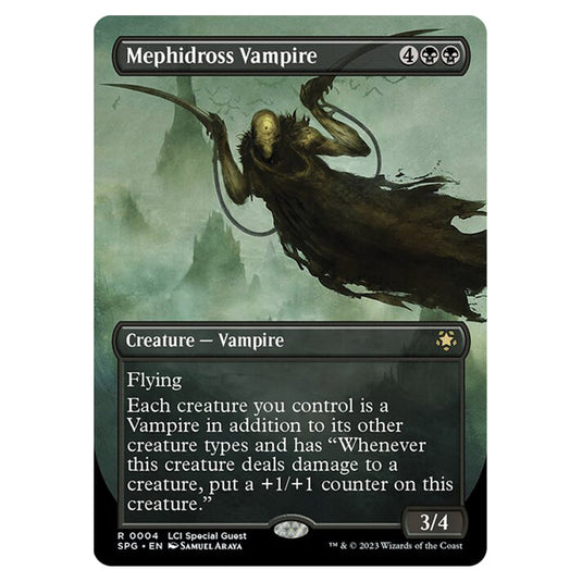 Mephidross Vampire 0004 card from the Magic The Gathering set The Lost Caverns of Ixalan - Special Guests