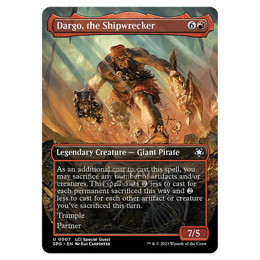 Magic The Gathering - Special Guests - Dargo, the Shipwrecker - 0007