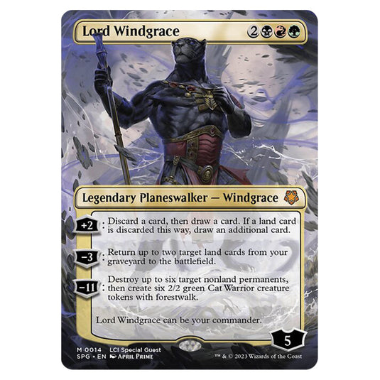 Lord Windgrace 0014 card from the Magic The Gathering set The Lost Caverns of Ixalan - Special Guests