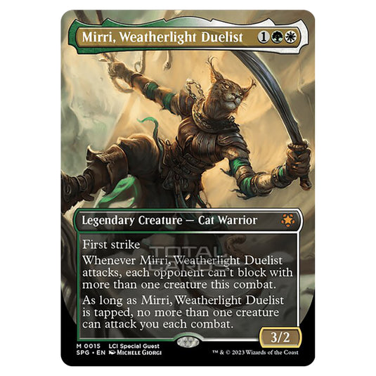 Magic The Gathering - Special Guests - Mirri, Weatherlight Duelist - 0015