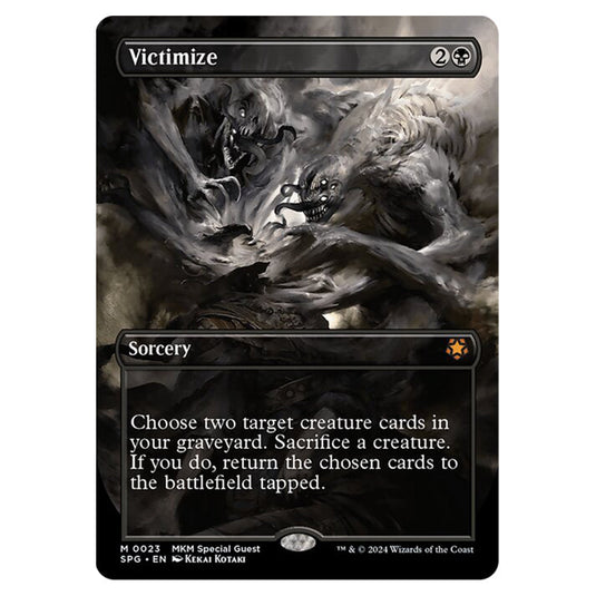 Victimize 0023 card from the Magic The Gathering set Murders at Karlov Manor - Special Guests