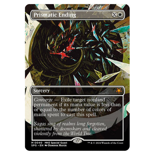 Prismatic Ending 0040 card from the Magic The Gathering set Modern Horizons 3 - Special Guests