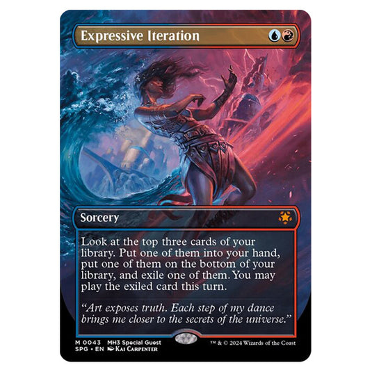 Expressive Iteration 0043 card from the Magic The Gathering set Modern Horizons 3 - Special Guests