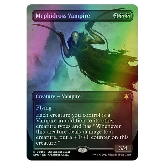 Mephidross Vampire 0004 card from the Magic The Gathering set The Lost Caverns of Ixalan - Special Guests