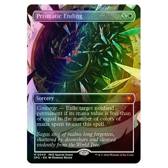 Prismatic Ending 0040 card from the Magic The Gathering set Modern Horizons 3 - Special Guests