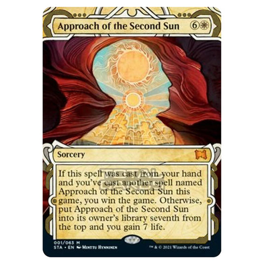 Magic The Gathering - Strixhaven - Mystical Archive - Approach of the Second Sun (Etched Foil) - 1e