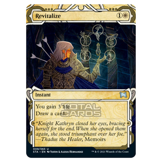 Magic The Gathering - Strixhaven - Mystical Archive - Revitalize (Etched Foil) - 9e