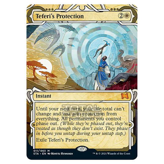 Magic The Gathering - Strixhaven - Mystical Archive - Teferi's Protection (Etched Foil) - 11e