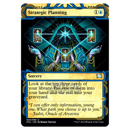 Magic The Gathering - Strixhaven - Mystical Archive - Strategic Planning (Etched Foil) - 20e