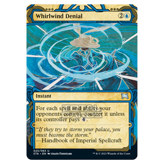 Magic The Gathering - Strixhaven - Mystical Archive - Whirlwind Denial (Etched Foil) - 23e