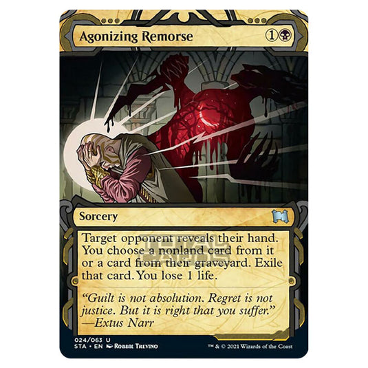 Magic The Gathering - Strixhaven - Mystical Archive - Agonizing Remorse (Etched Foil) - 24e