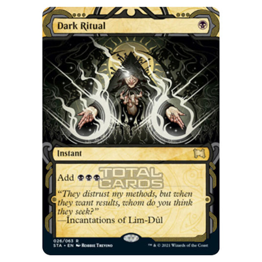 Magic The Gathering - Strixhaven - Mystical Archive - Dark Ritual (Etched Foil) - 26e