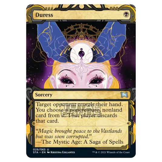 Magic The Gathering - Strixhaven - Mystical Archive - Duress (Etched Foil) - 29e