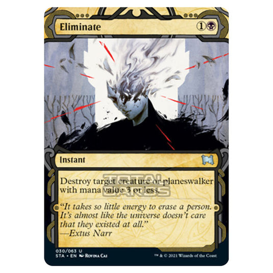 Magic The Gathering - Strixhaven - Mystical Archive - Eliminate (Etched Foil) - 30e