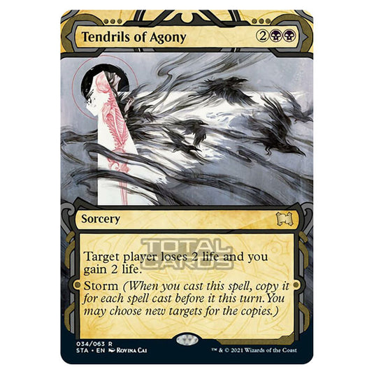 Magic The Gathering - Strixhaven - Mystical Archive - Tendrils of Agony (Etched Foil) - 34e