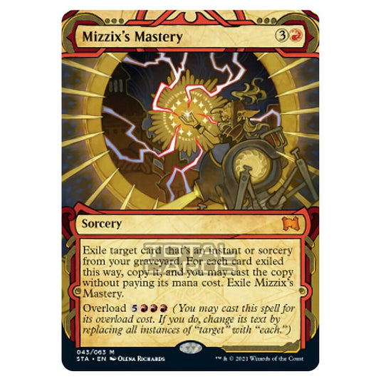 Magic The Gathering - Strixhaven - Mystical Archive - Mizzix's Mastery (Etched Foil) - 43e