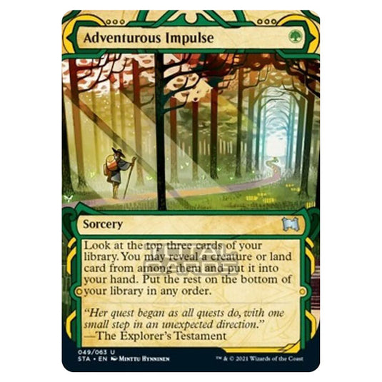 Magic The Gathering - Strixhaven - Mystical Archive - Adventurous Impulse  - 49