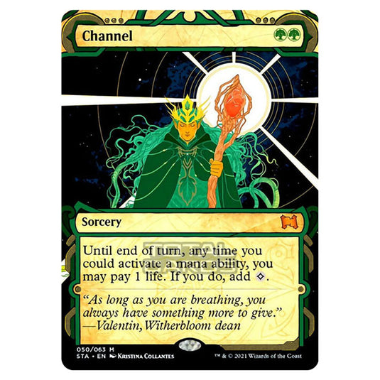 Magic The Gathering - Strixhaven - Mystical Archive - Channel (Etched Foil) - 50e