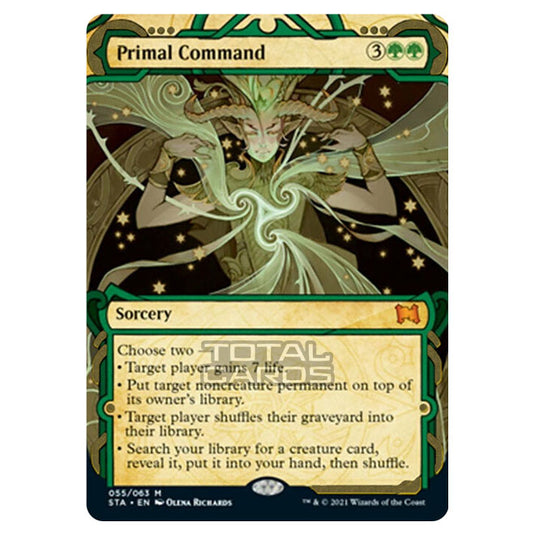 Magic The Gathering - Strixhaven - Mystical Archive - Primal Command (Etched Foil) - 55e