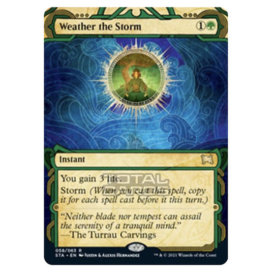 Magic The Gathering - Strixhaven - Mystical Archive - Weather the Storm (Etched Foil) - 58e