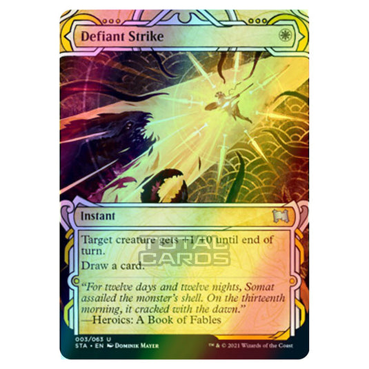 Magic The Gathering - Strixhaven - Mystical Archive - Defiant Strike - 3 (Foil)