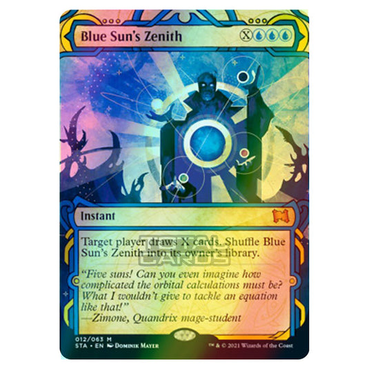 Magic The Gathering - Strixhaven - Mystical Archive - Blue Sun's Zenith - 12 (Foil)