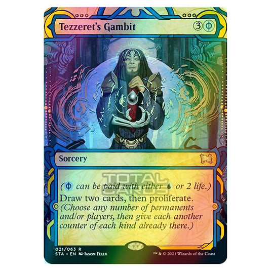 Magic The Gathering - Strixhaven - Mystical Archive - Tezzeret's Gambit - 21 (Foil)