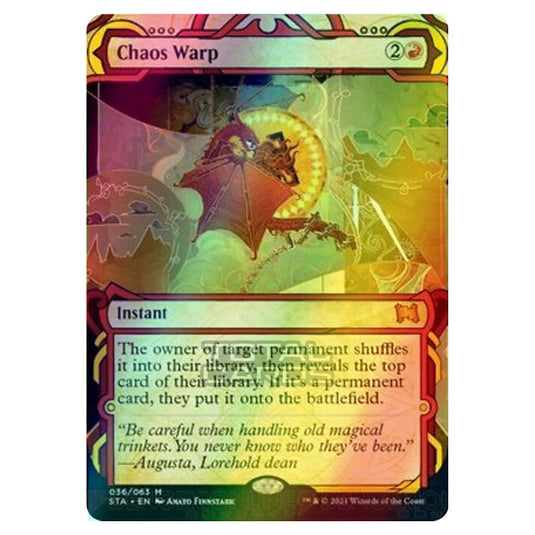 Magic The Gathering - Strixhaven - Mystical Archive - Chaos Warp - 36 (Foil)